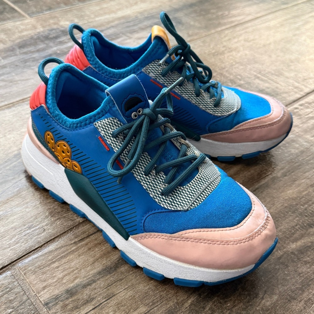 Puma x Sesame Street‎ Kids RS-0 Cookie Monster Sneakers, Blue Multi, 4.5M